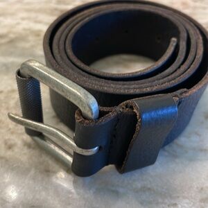 Timberland Black leather belt